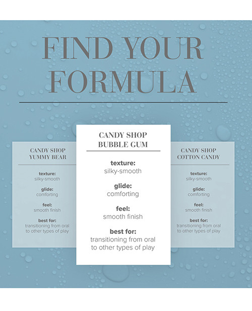 JO Candy Shop Water Based Flavored Lube - Bubble Gum