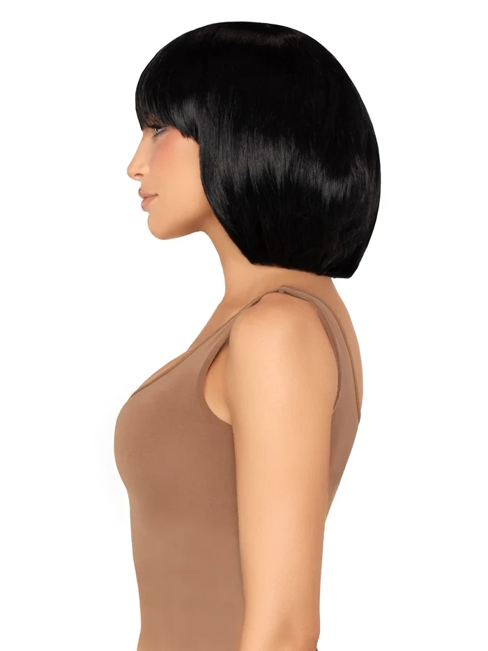 Leg Avenue 14" Short Bob Wig with Bangs