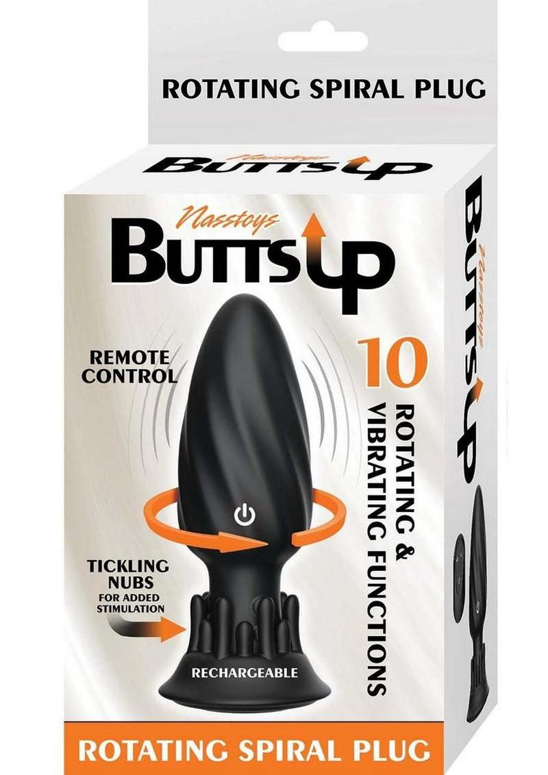 Nasstoys Butts Up Rotating Spiral Plug