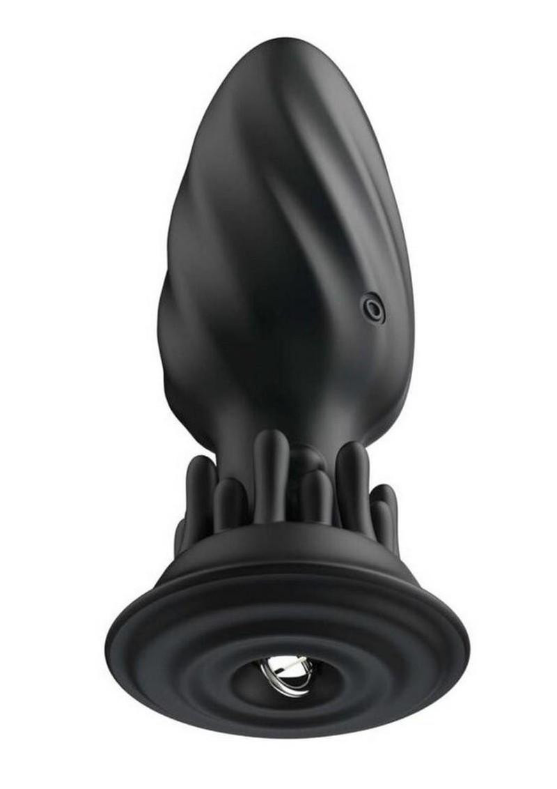 Nasstoys Butts Up Rotating Spiral Plug with textured shaft
