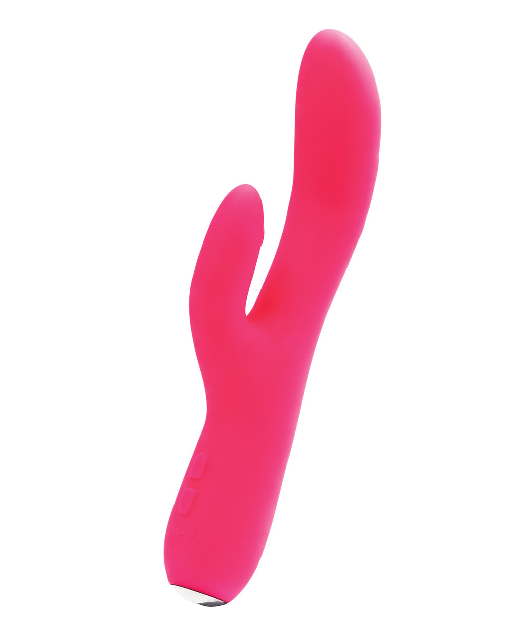 VeDO Rockie rechargeable dual vibe in foxy pink silicone