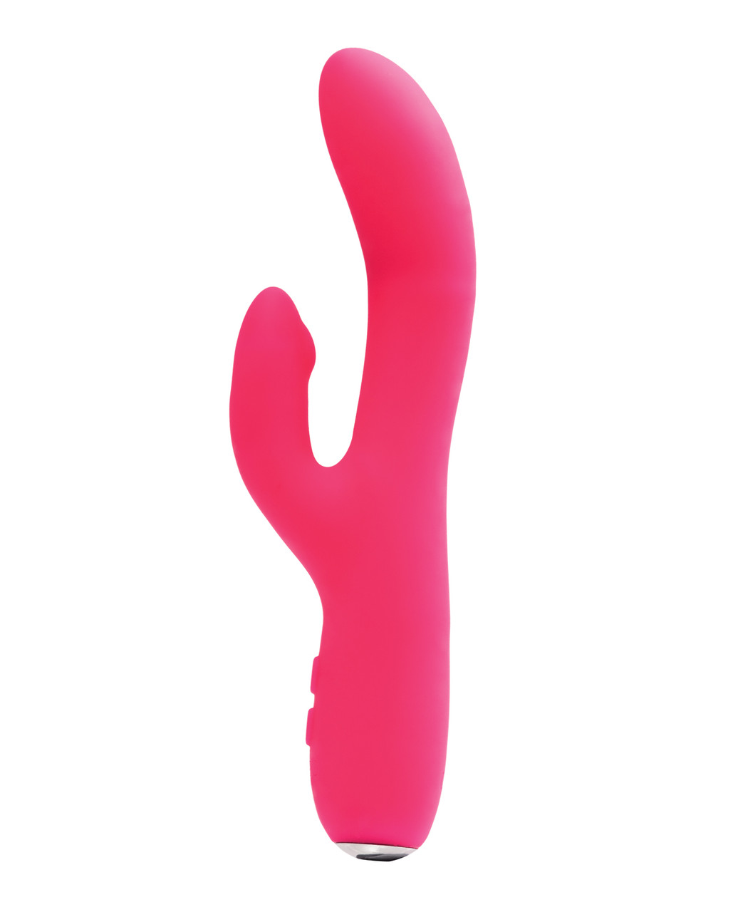 Side view of VeDO Rockie dual motor silicone vibrator