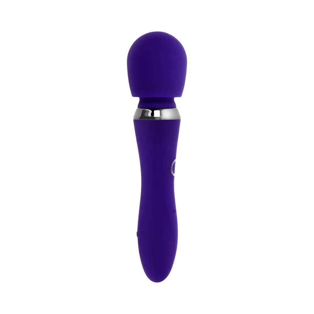 Selopa Merlin rechargeable silicone wand massager with flexible head