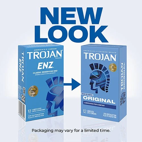 Trojan Original Lubricated Condoms - 3pk