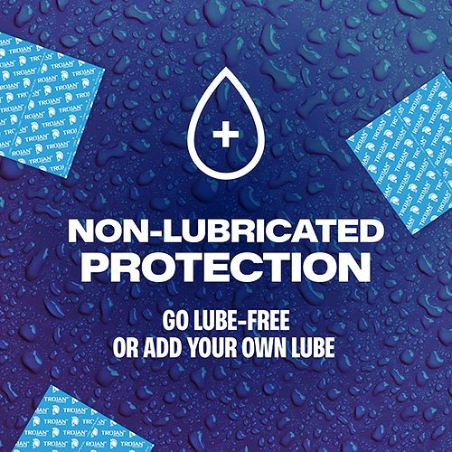 Trojan Original Lubricant Free Condoms - 3pk