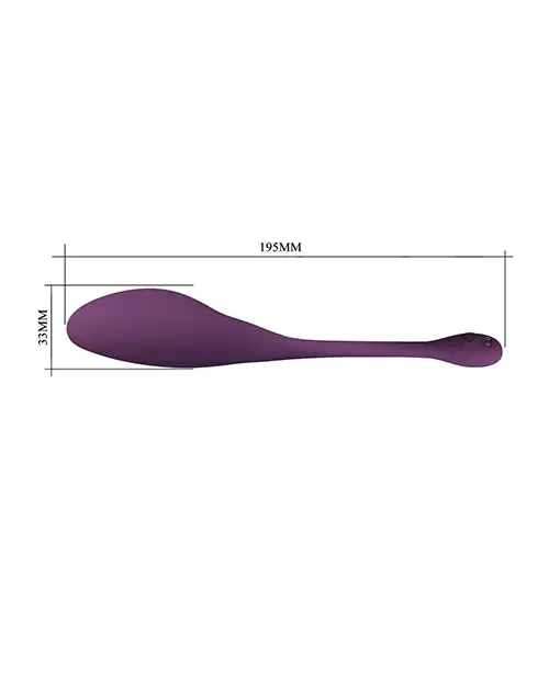 Pretty Love Dora App-Controlled Vibrator measurement chart