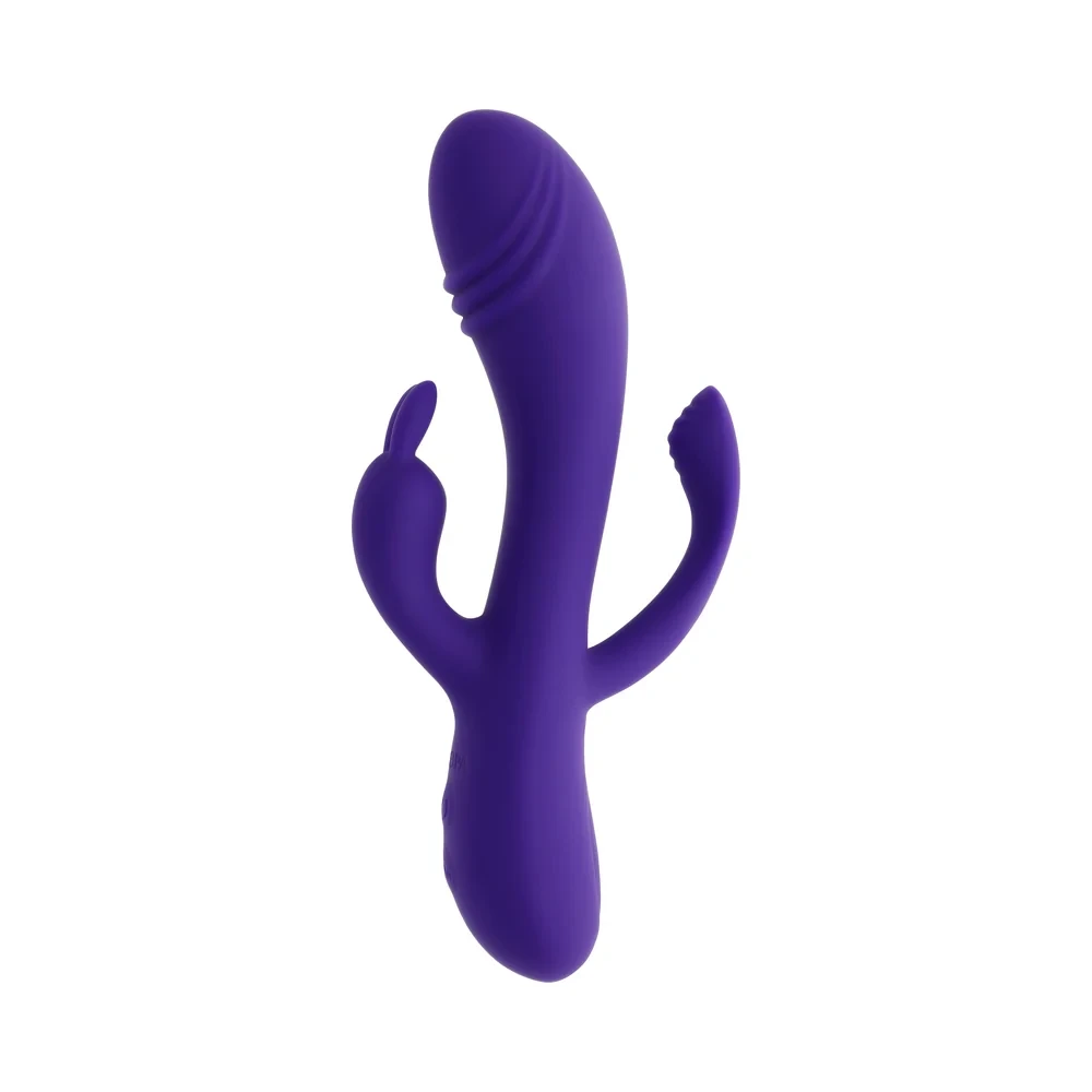 Selopa Triple Tickle three-point silicone vibrator.