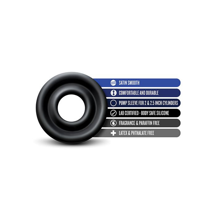 Performance Silicone Pump Sleeve feature chart - Medium