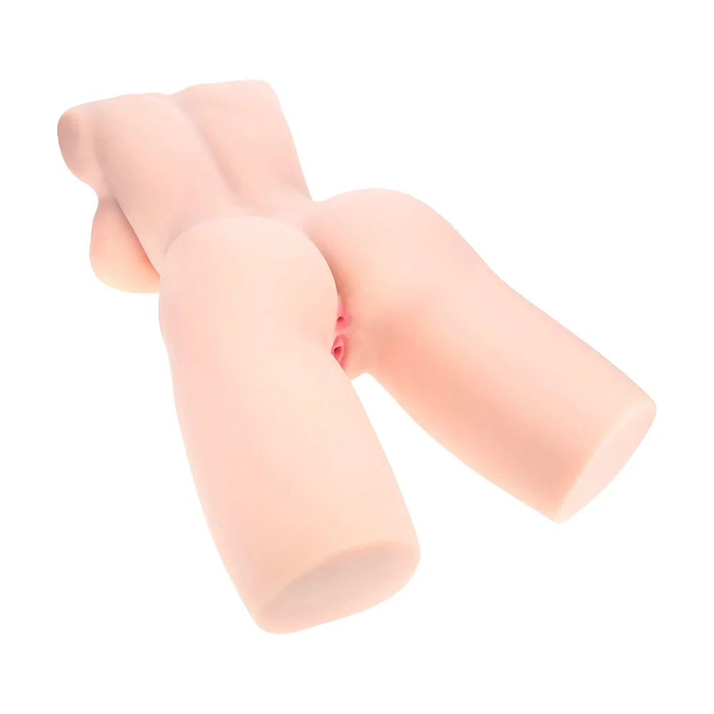Xkin Lyla Rose beige poseable dual-entry torso masturbator.