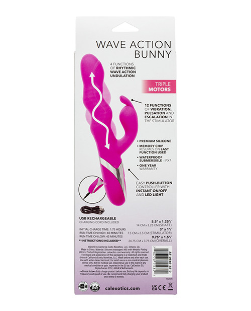 CalExotics Enchanted Wave Action Bunny
