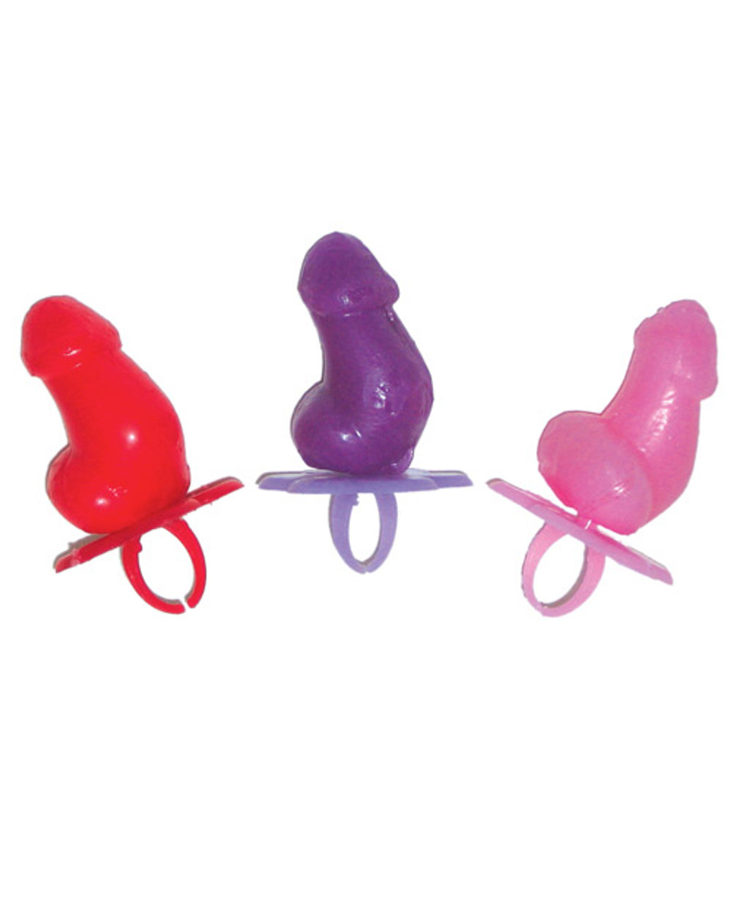 Penis Solitaire Candy Rings