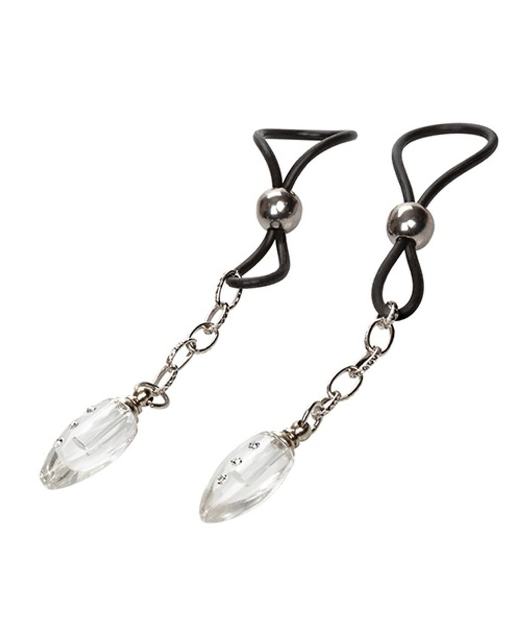 Nipple Play Non-Piercing Nipple Jewelry - Crystal Teardrop