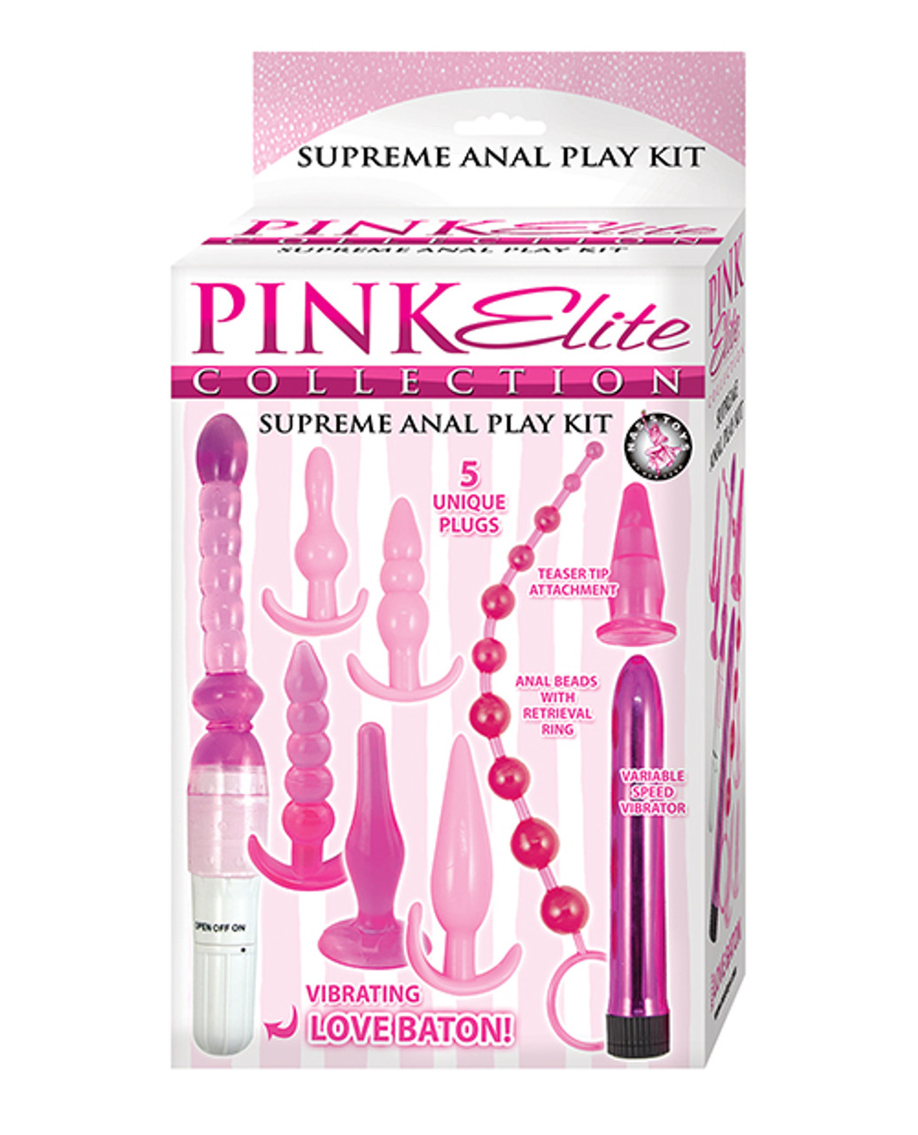 Pink Elite Collection Supreme Anal Play Kit