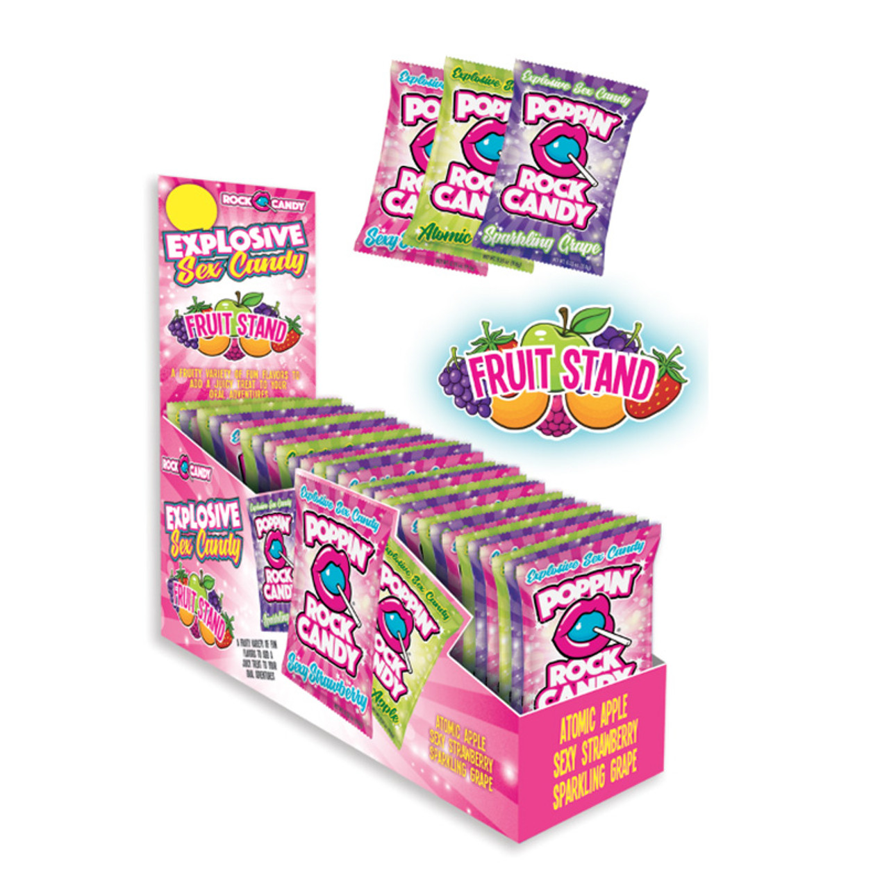 Popping Rock Candy - Fruit Stand Oral Sex Candy