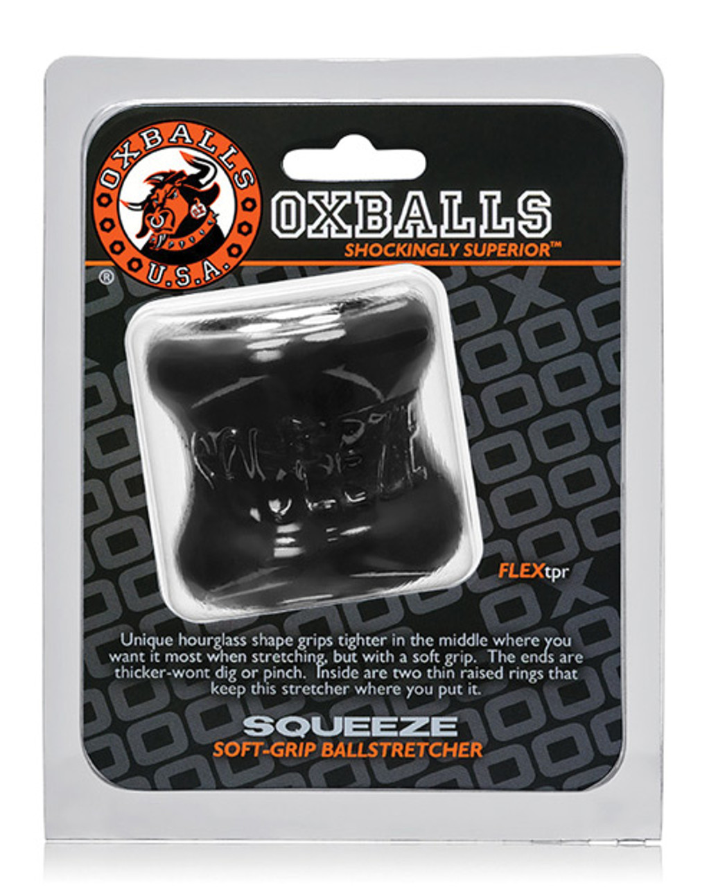 Oxballs Squeeze Soft-Grip Ball Stretcher