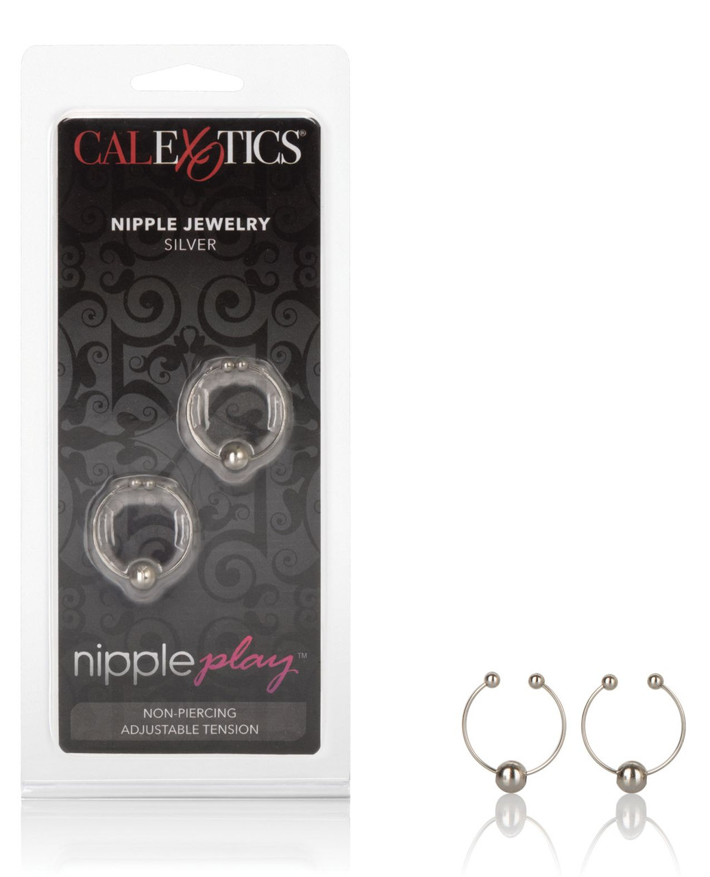 CalExotics Nipple Play Silver Nipple Jewelry
