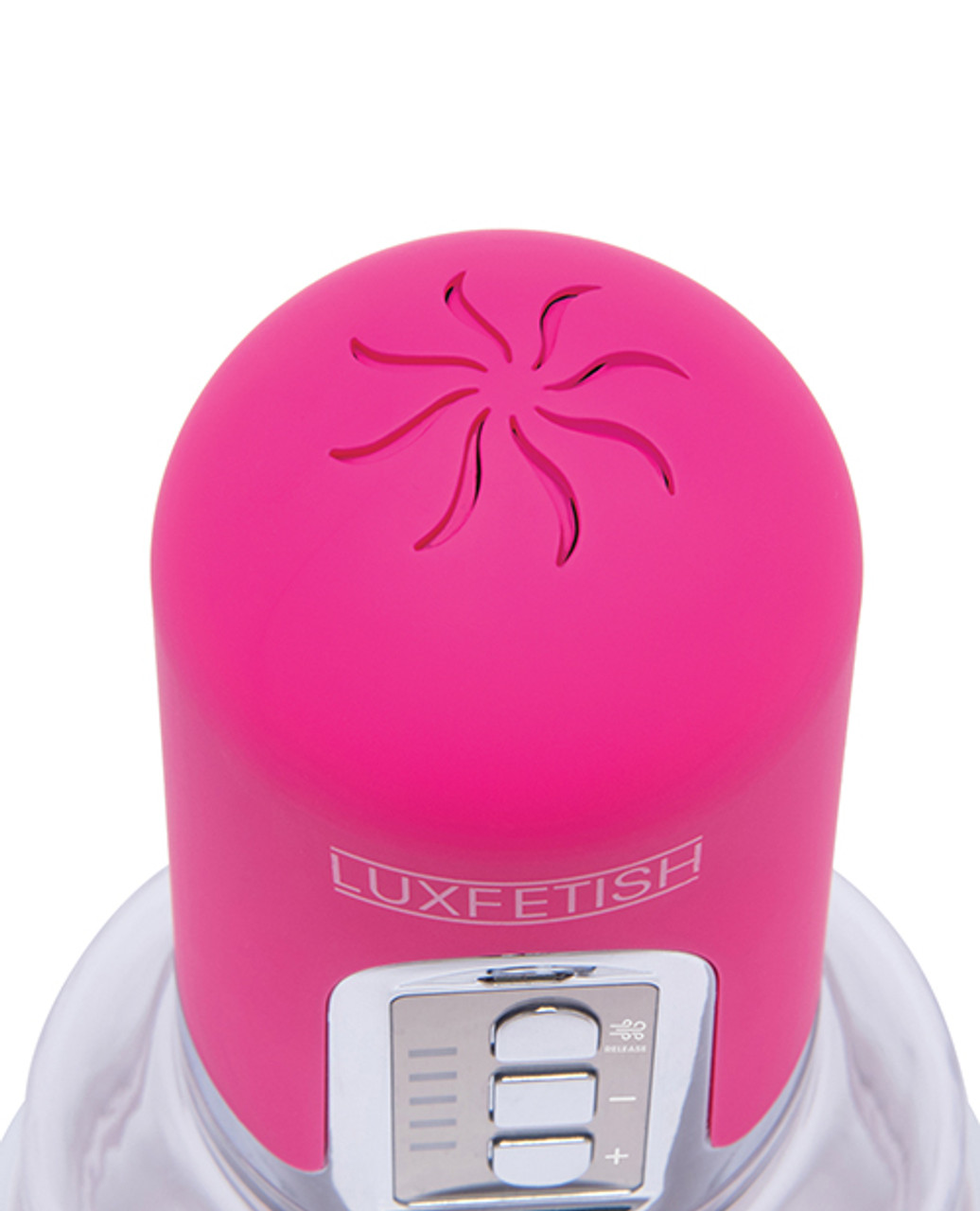 Lux Fetish Rechargeable Auto Pussy Pump with Clit Clamp
