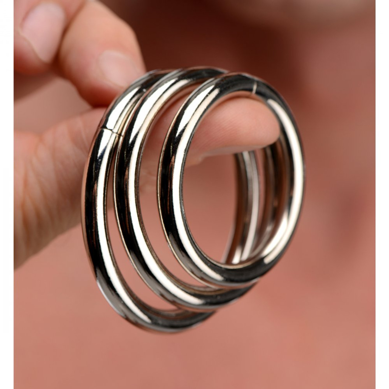 Master Series Trine Steel Ring Collection