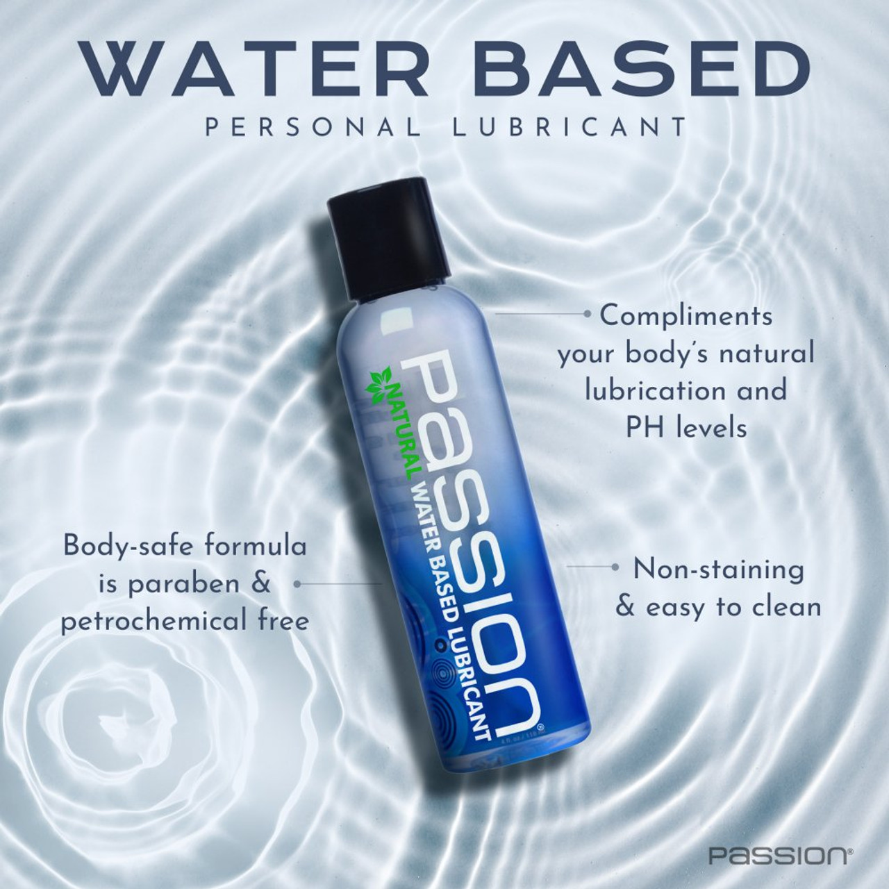 Passion Natural Water Based Lubricant