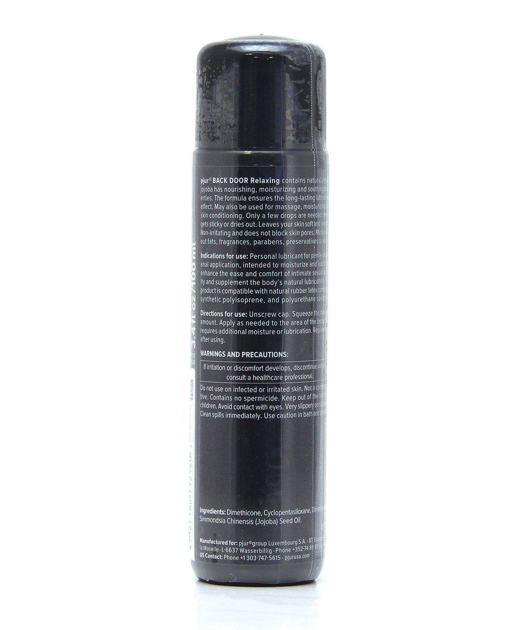 Pjur Back Door Silicone Anal Lubricant - 3.4 oz