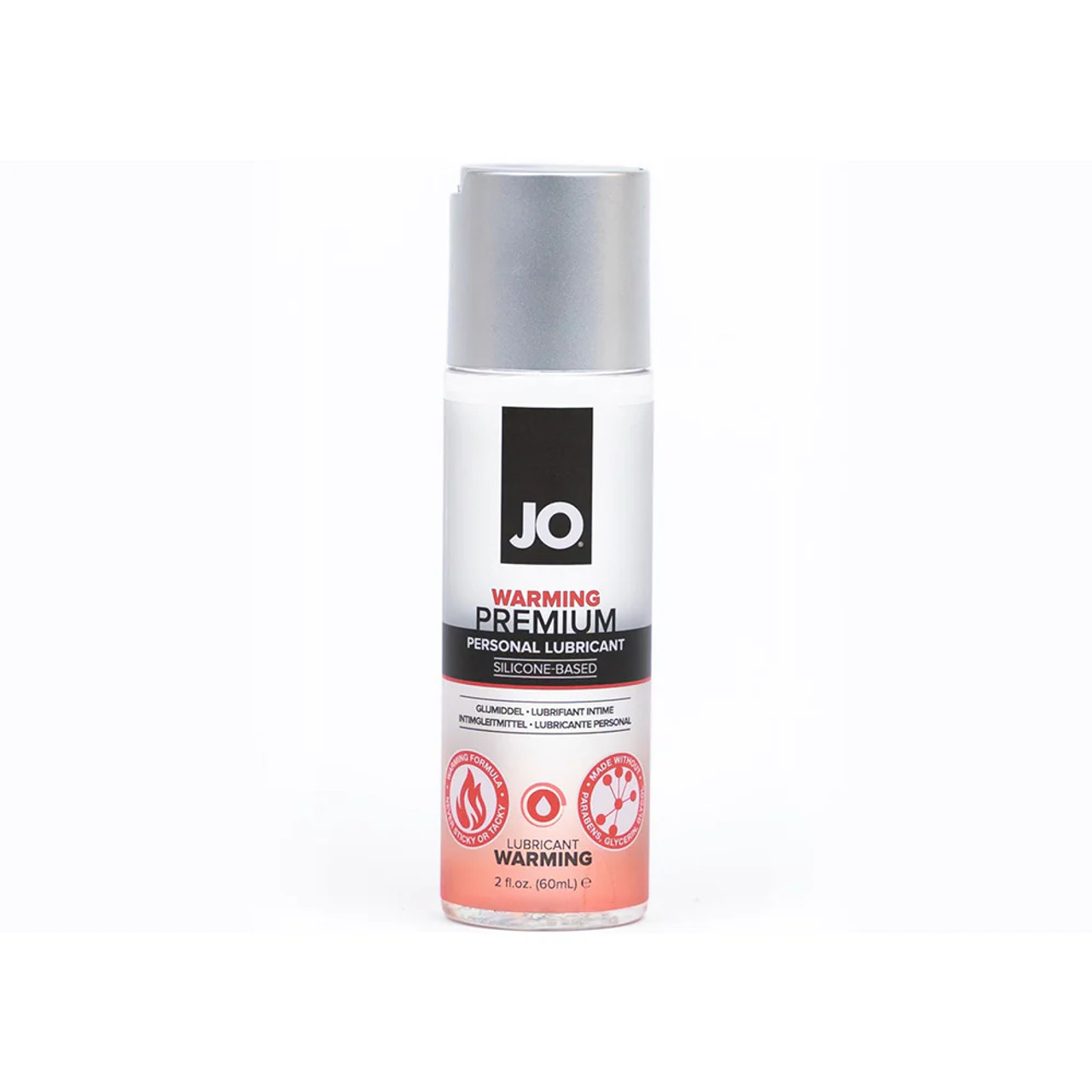JO Premium Silicone Based Warming Lubricant - 2 oz