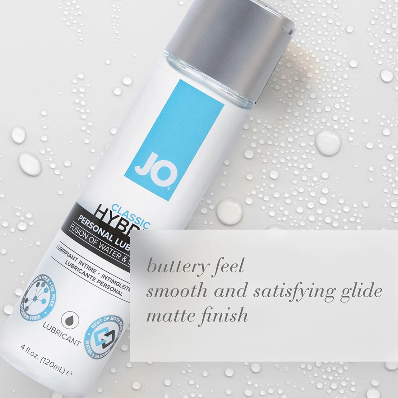 JO Classic Hybrid Personal Lubricant - 4 oz