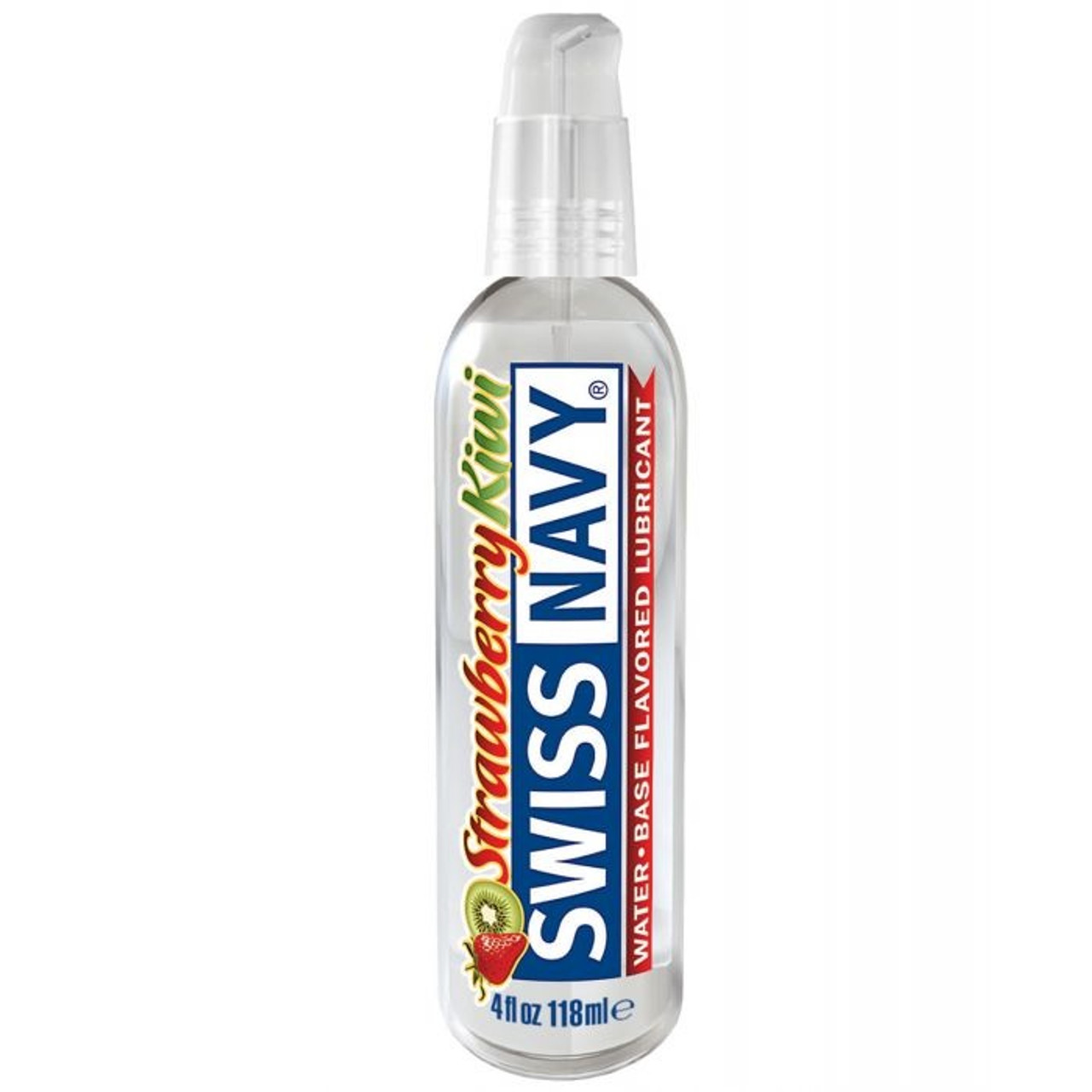 Swiss Navy Flavored Lubricant 4 oz - Strawberry Kiwi