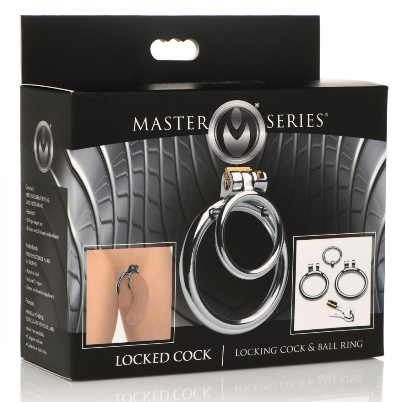 Master Series Locked Cock | Locking Cock & Ball Ring
