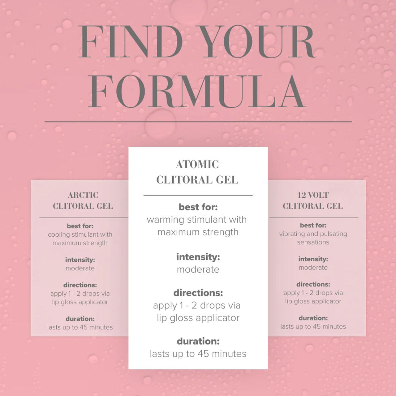 JO Atomic Clitoral Stimulant Gel - 0.34 oz JO Atomic Clitoral Stimulant Gel - 0.34 oz