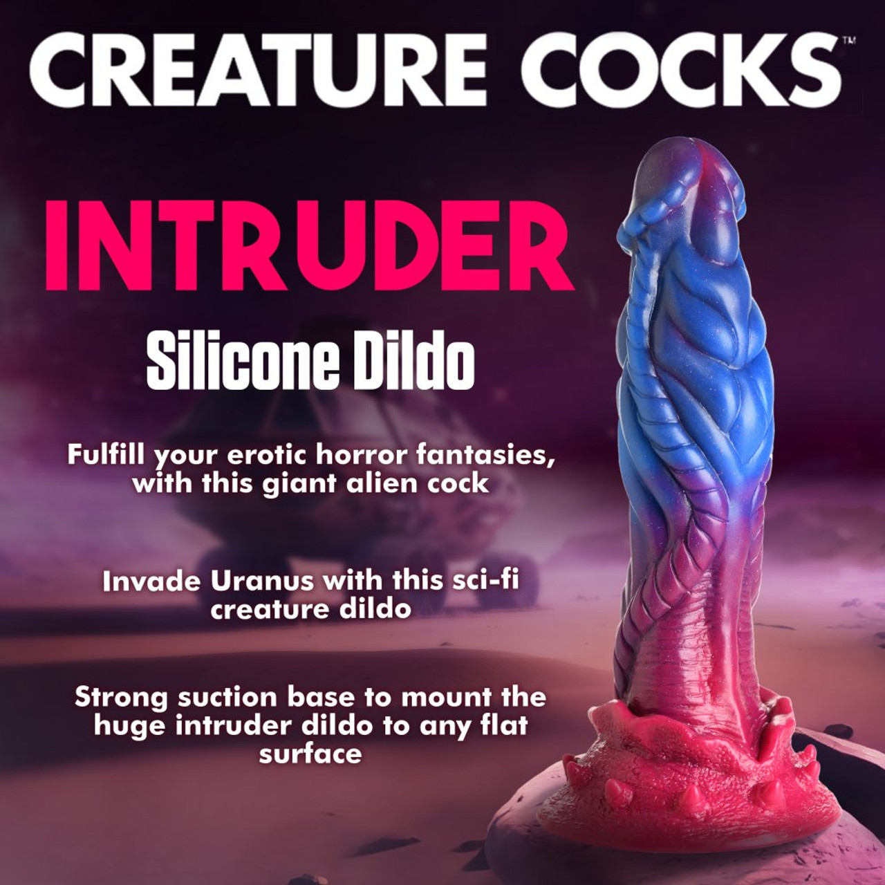 Creature Cocks - Intruder Alien Silicone Dildo