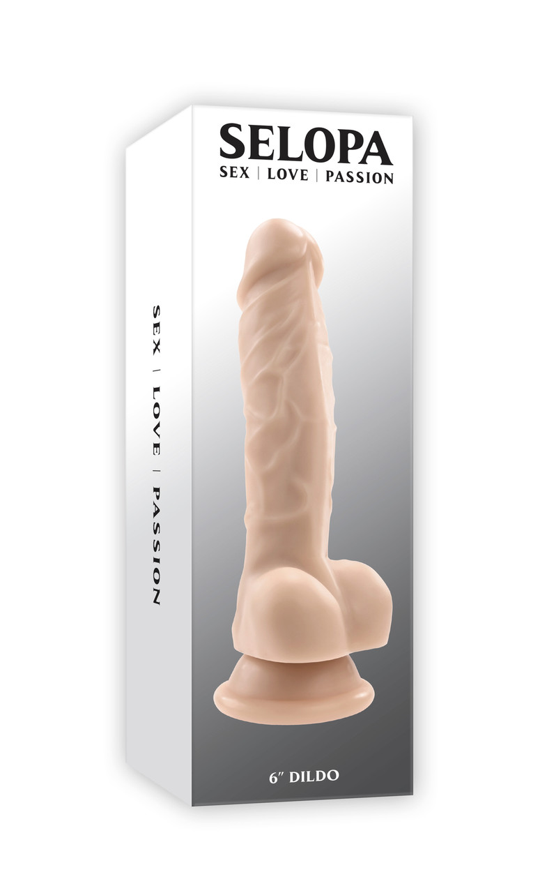Selopa 6" Dildo - Beige Selopa 6" Dildo - Beige