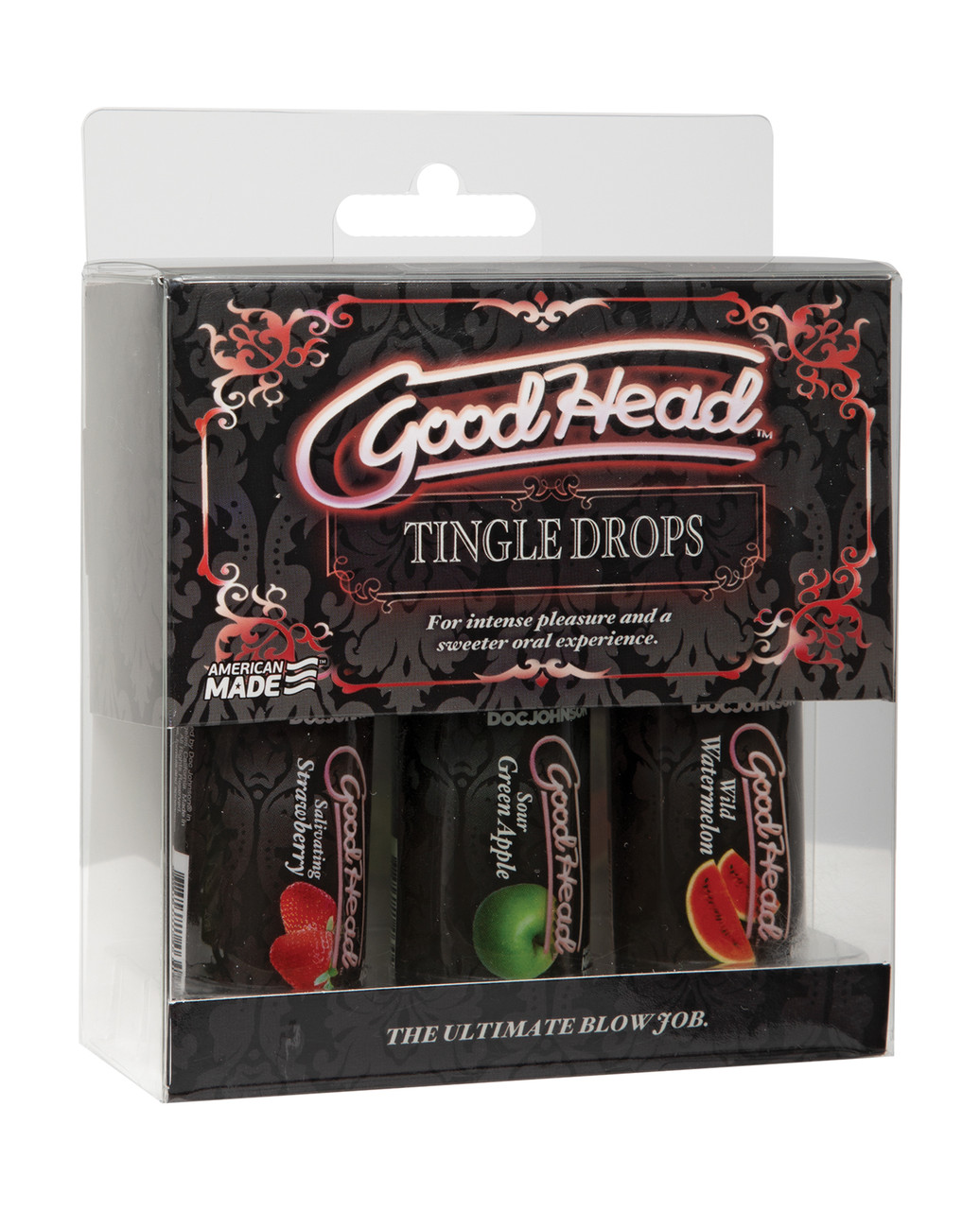 GoodHead Tingle Oral Sex Drops - 3 Pack