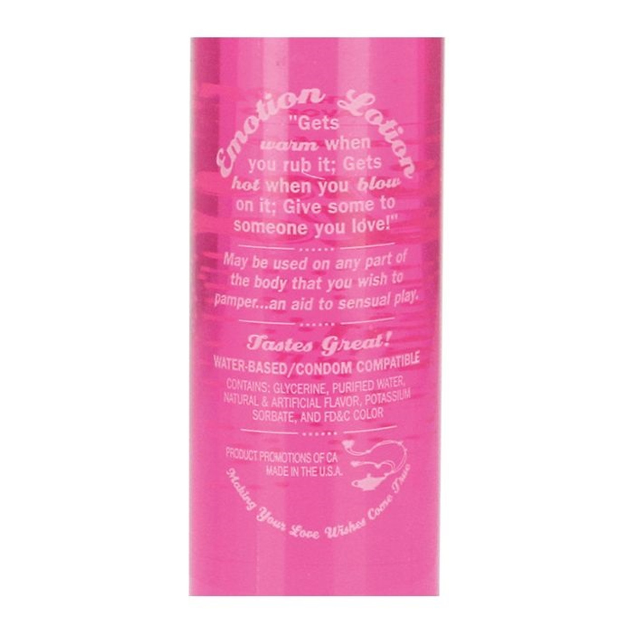 Emotion Lotion Warming Flavored Lotion - Strawberry