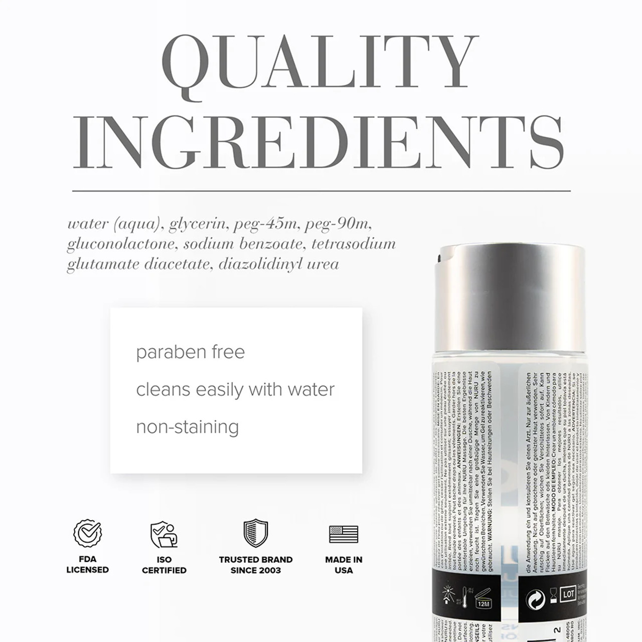 JO Nuru Massage Gel - 8 oz JO Nuru Massage Gel - 8 oz