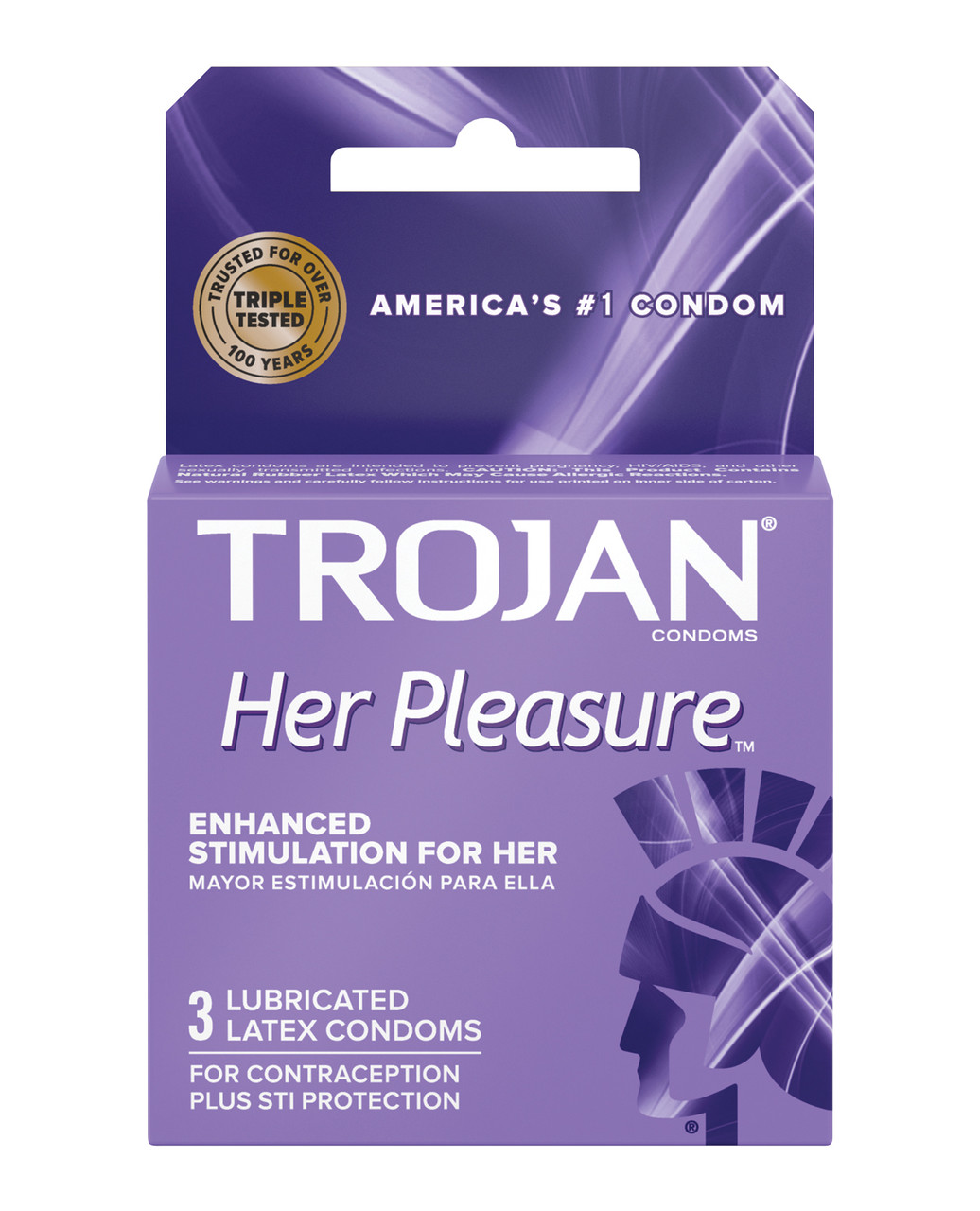 Trojan Her Pleasure - 3pk Trojan Her Pleasure - 3pk