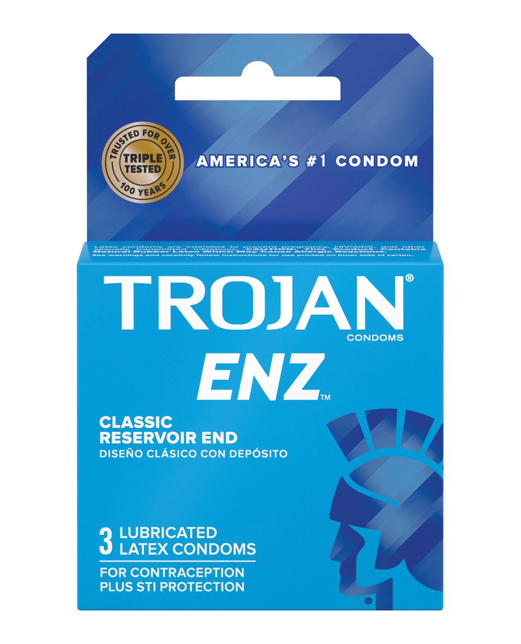 Trojan ENZ Premium Lubricated Condoms - 3pk Trojan ENZ Premium Lubricated Condoms - 3pk