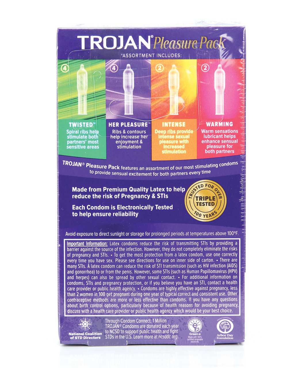 Trojan Pleasure Pack - 12pk