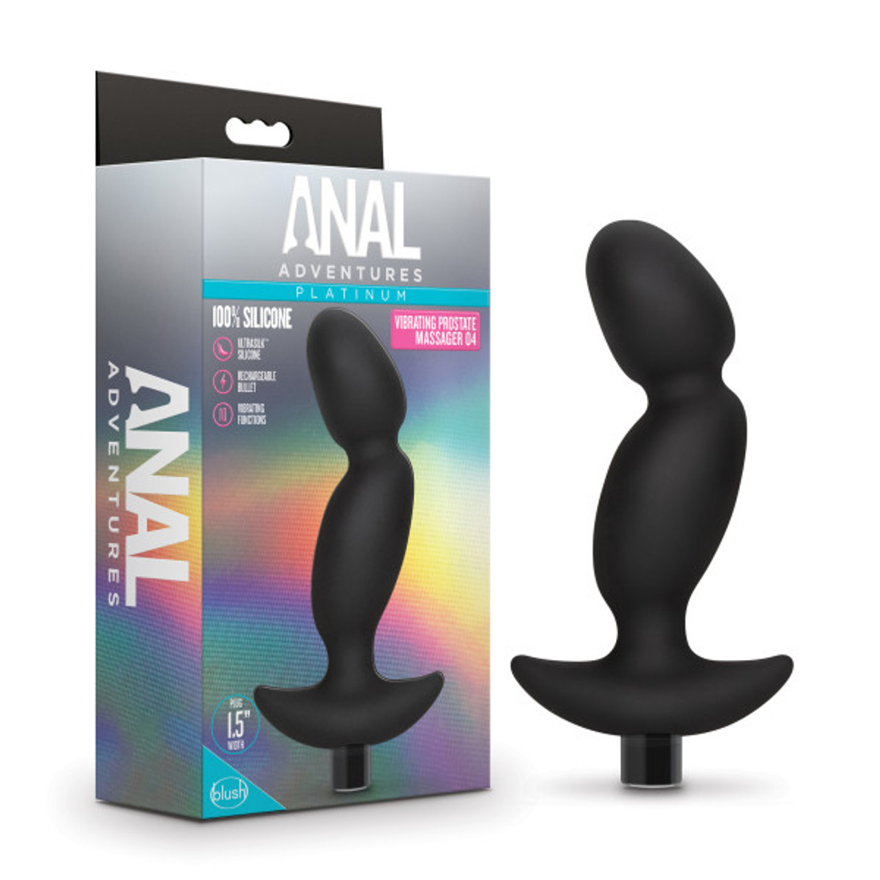 Anal Adventures Platinum - Vibrating Prostate Massager 04