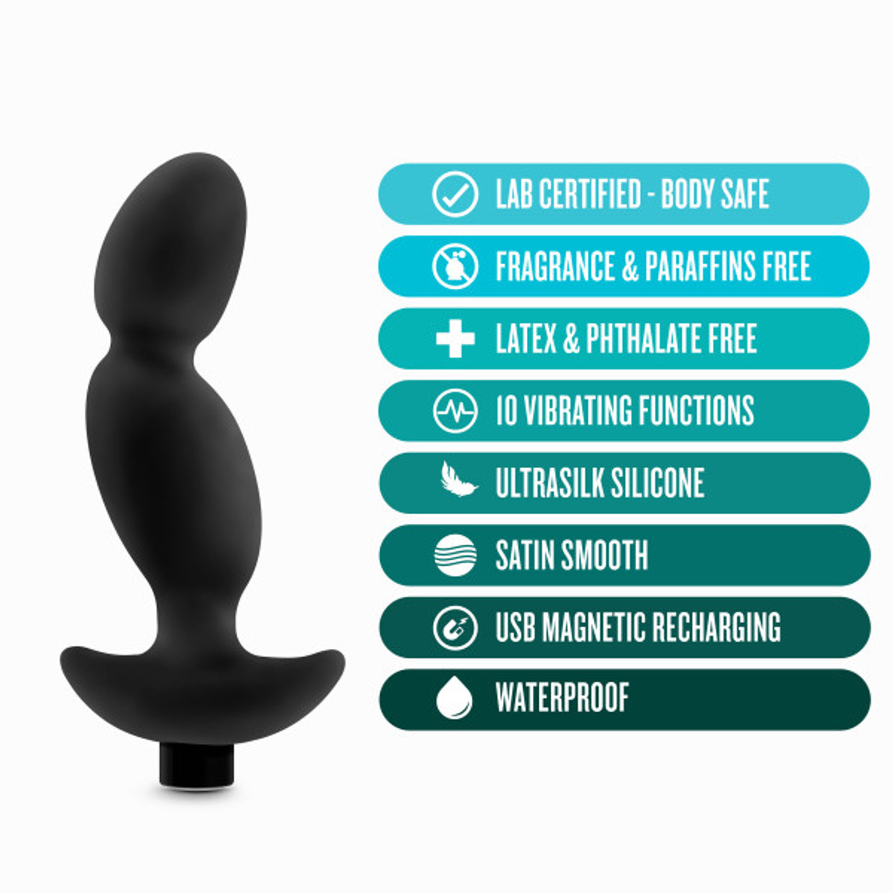 Anal Adventures Platinum - Vibrating Prostate Massager 04