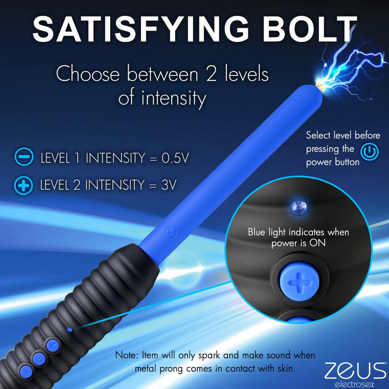 Zeus Electrosex Shock Rod