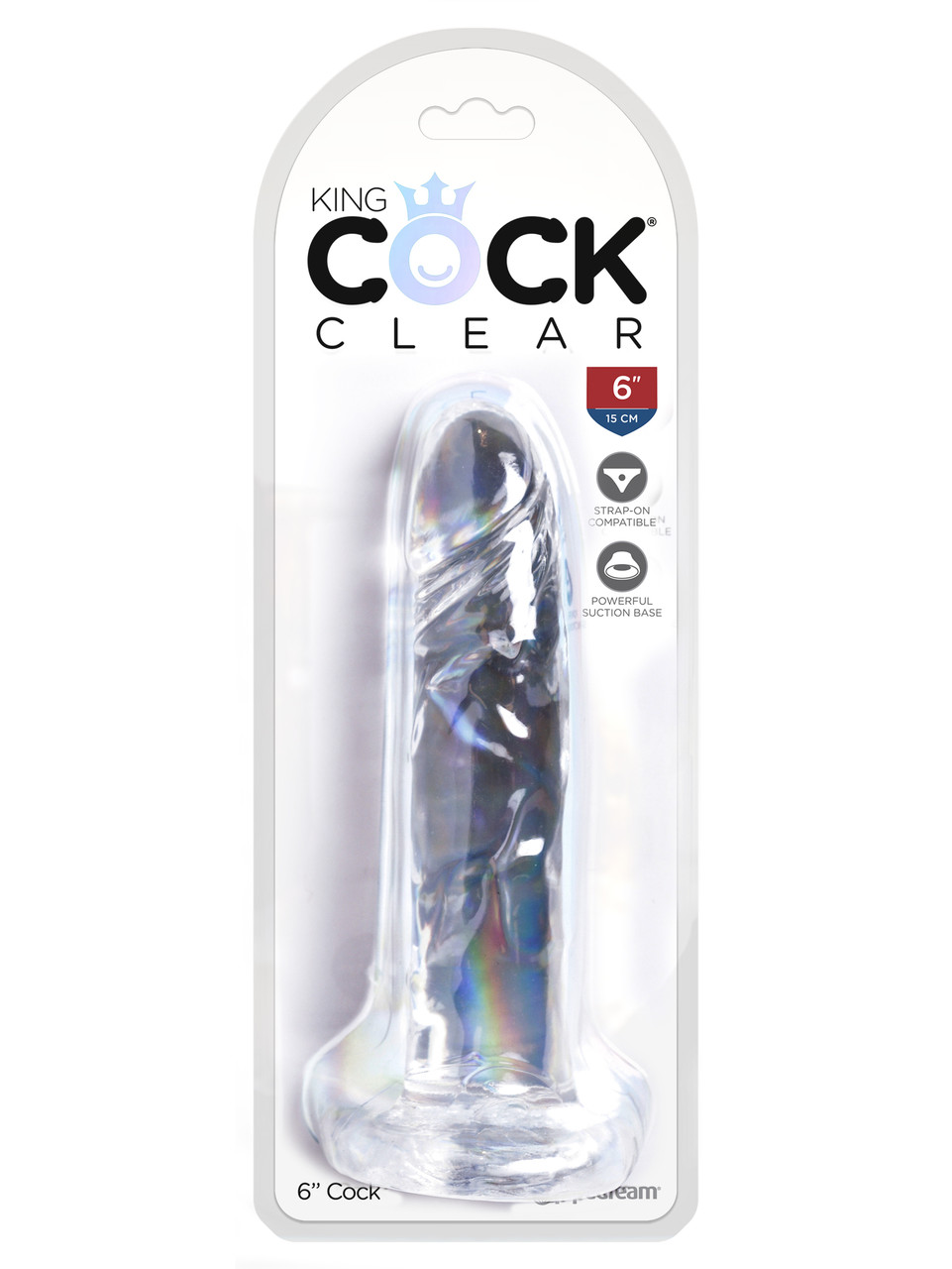 King Cock Clear 6" Cock King Cock Clear 6" Cock