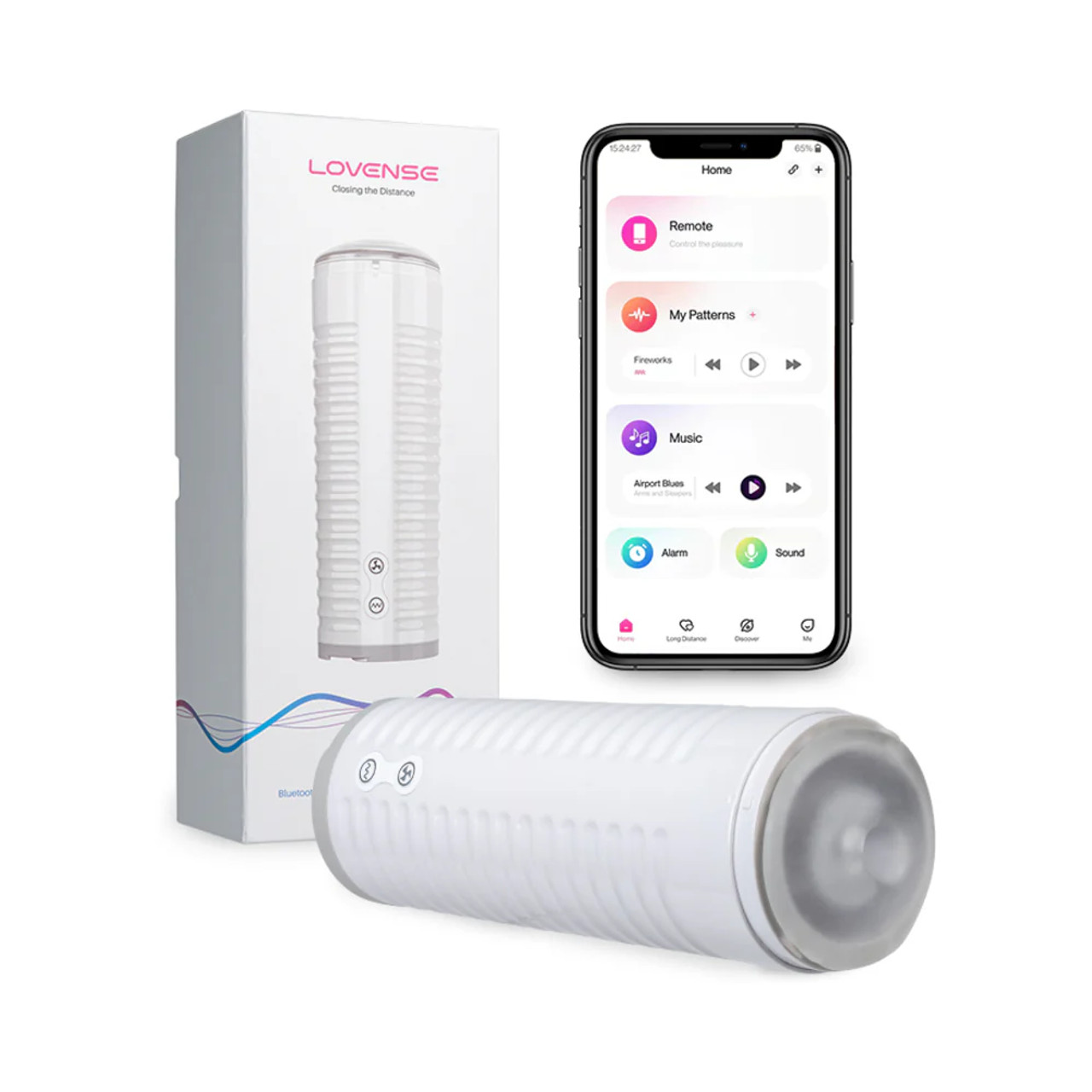 Lovense Max 2 Bluetooth Remote-Controlled Male Masturbator