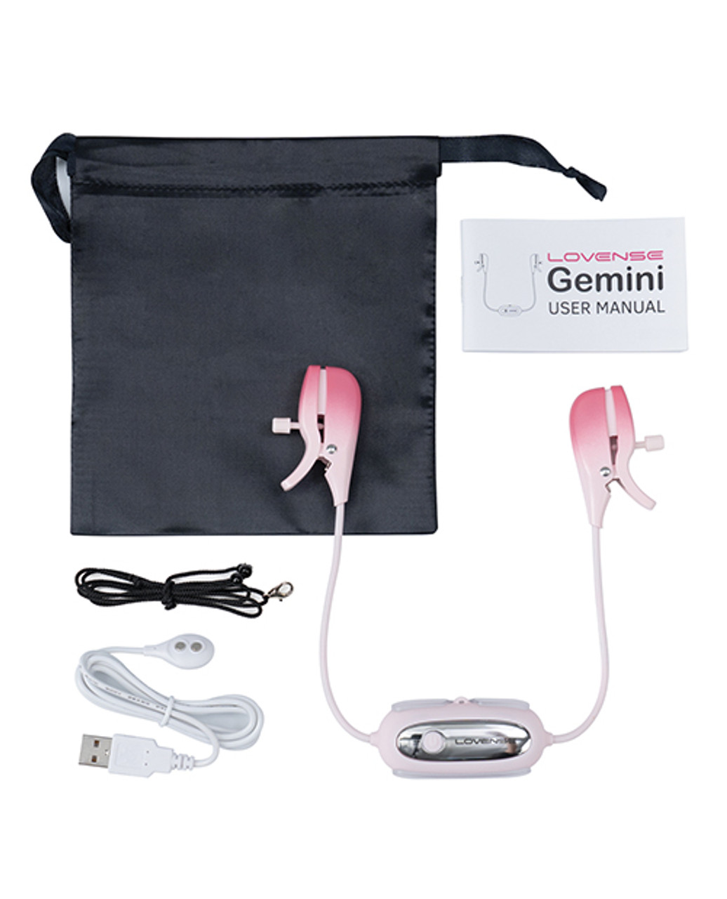 Lovense Gemini Bluetooth Vibrating Nipple Clamps