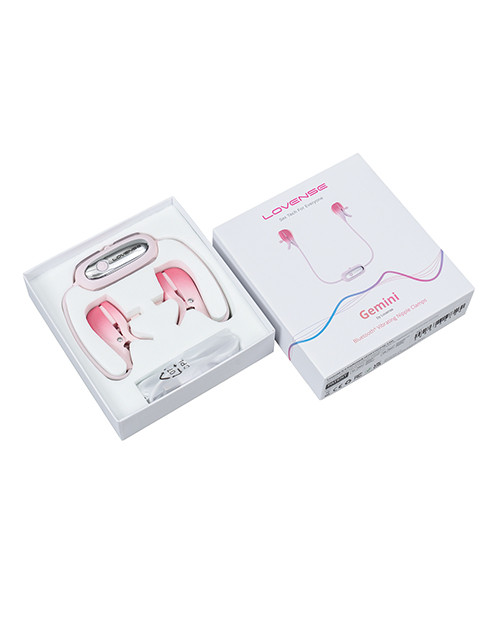 Lovense Gemini Bluetooth Vibrating Nipple Clamps
