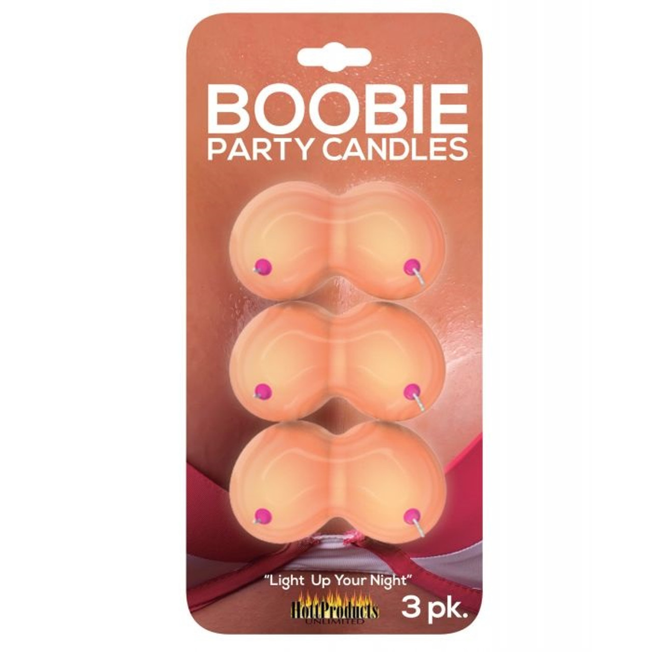 Boobie Party Candles - 3pk Boobie Party Candles - 3pk