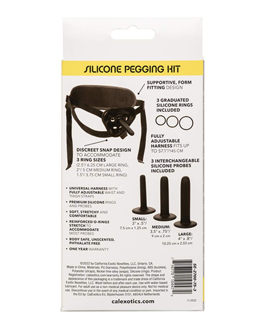 CalExotics Boundless Silicone Pegging Kit CalExotics Boundless Silicone Pegging Kit