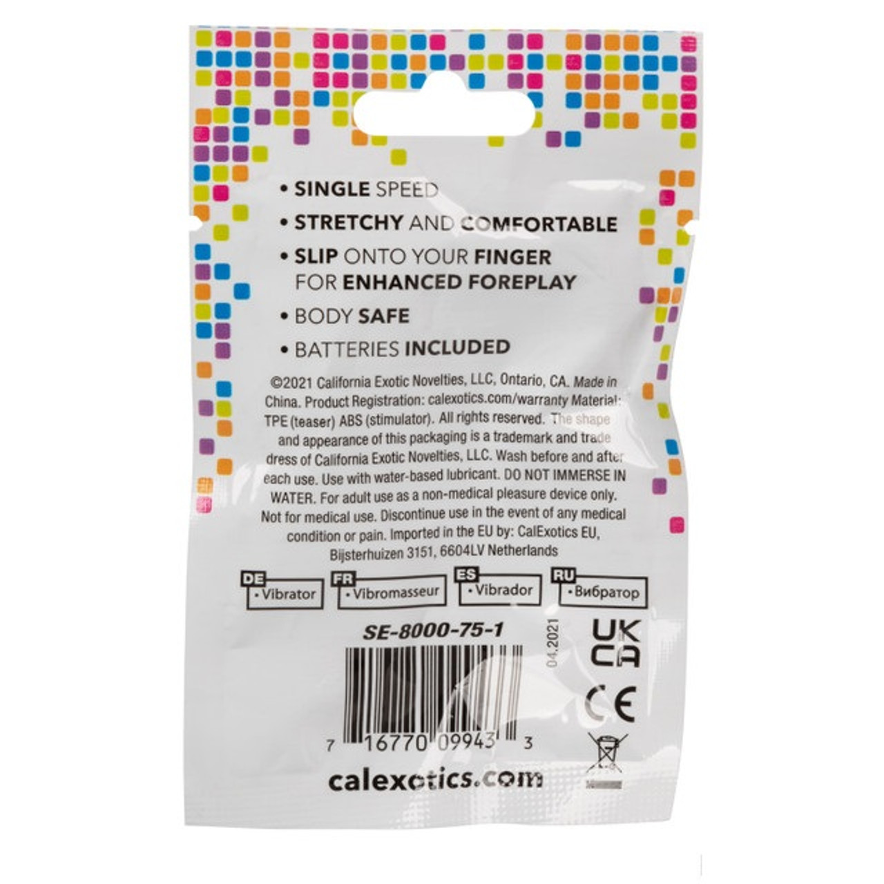 CalExotics Vibrating Finger Teaser - Purple CalExotics Vibrating Finger Teaser - Purple