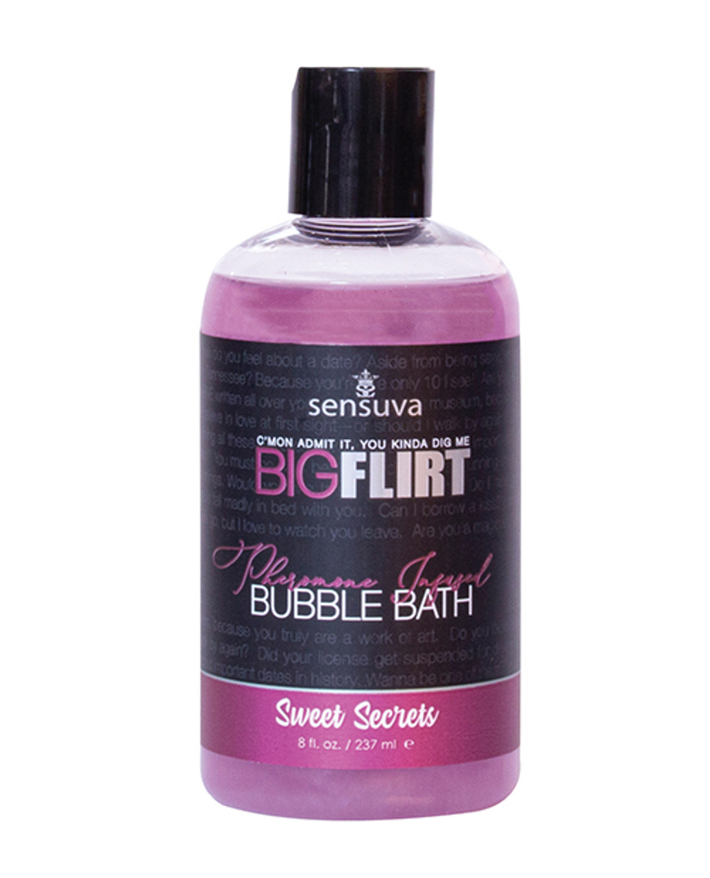 Big Flirt Pheromone Bubble Bath 8oz - Sweet Secrets