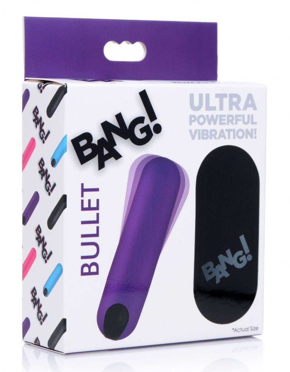 Bang! Ultra Powerful Remote Control USB Bullet - Purple Bang! Ultra Powerful Remote Control USB Bullet - Purple