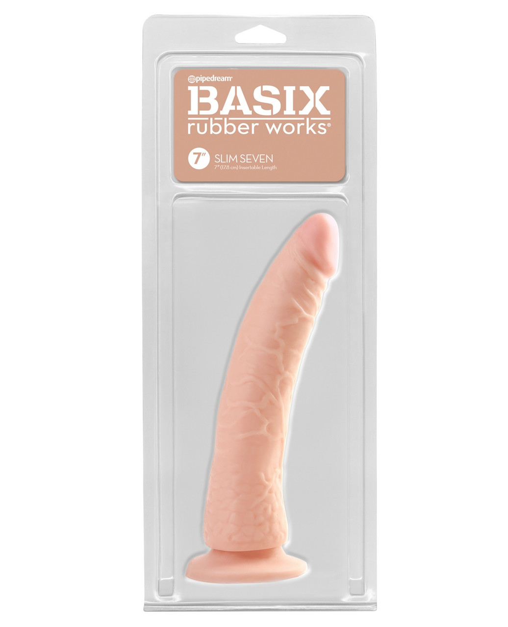 Basix Slim Seven Dildo